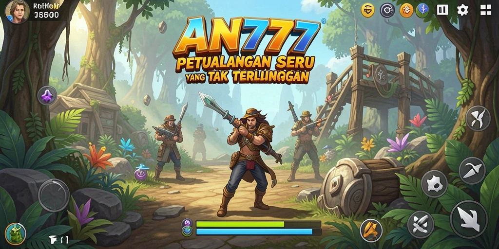 Tampilan gameplay AN777 yang imersif dan menarik.