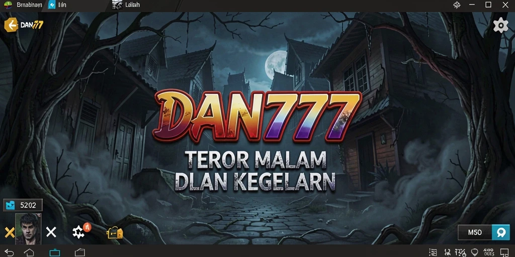 Tampilan gameplay yang menegangkan dan mencekam di DAN777.