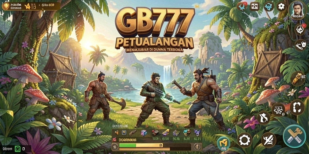 Tampilan gameplay spektakuler dari dunia terbuka GB777.