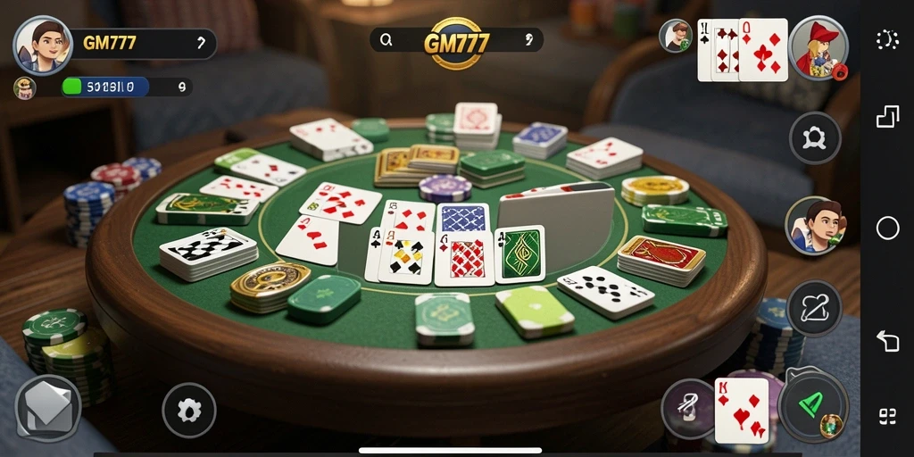 Tampilan gameplay yang seru dan menegangkan di GM777
