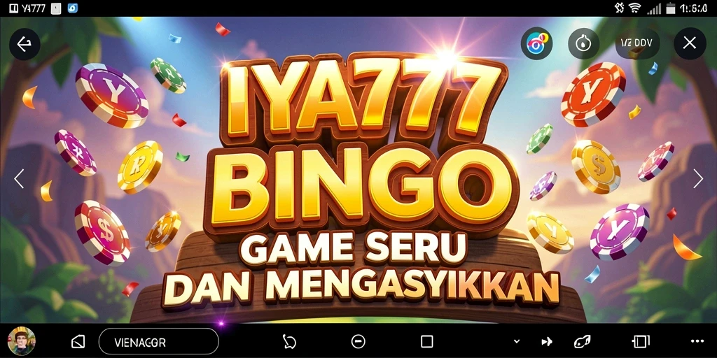 Tampilan utama gameplay IYA777 yang dinamis dan seru.