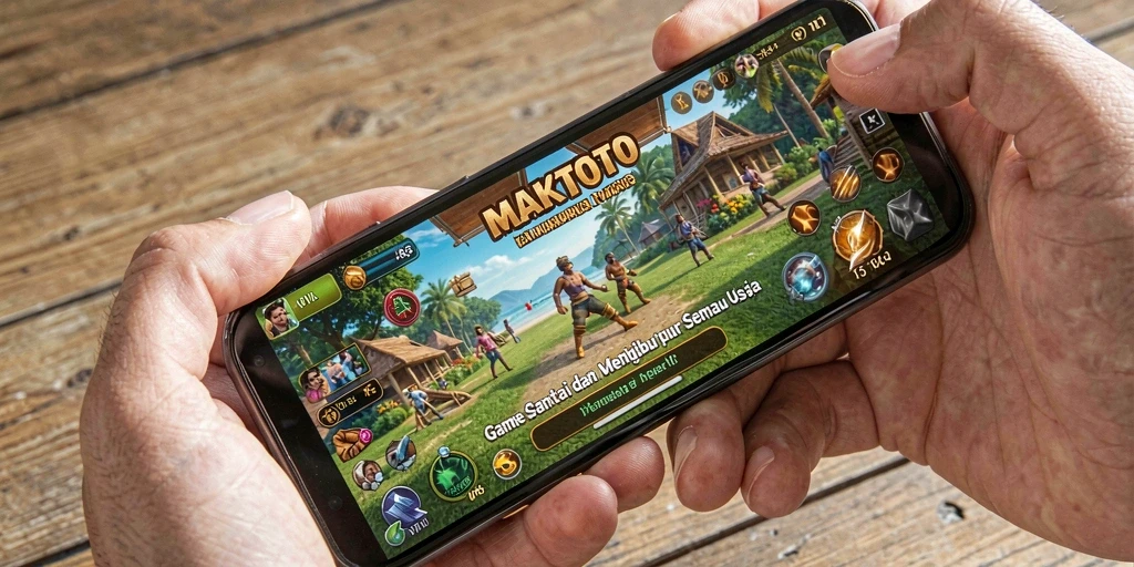 Screenshot gameplay MAKTOTO yang menunjukkan keseruan bermain.