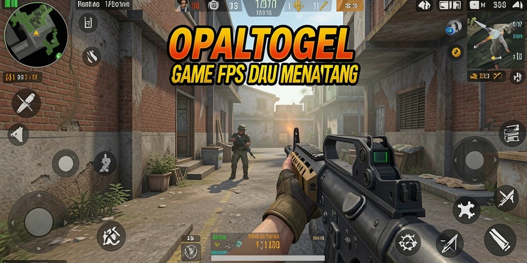 Tangkapan layar OPALTOGEL menampilkan aksi gameplay FPS yang mendebarkan.