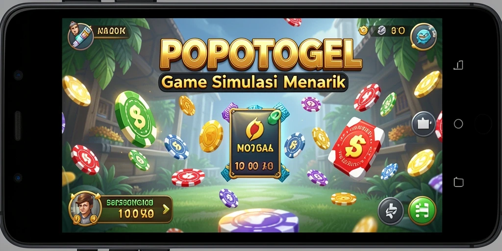 Tampilan gameplay <strong>POPOTOGEL</strong> yang menarik dengan berbagai aktivitas simulasi.