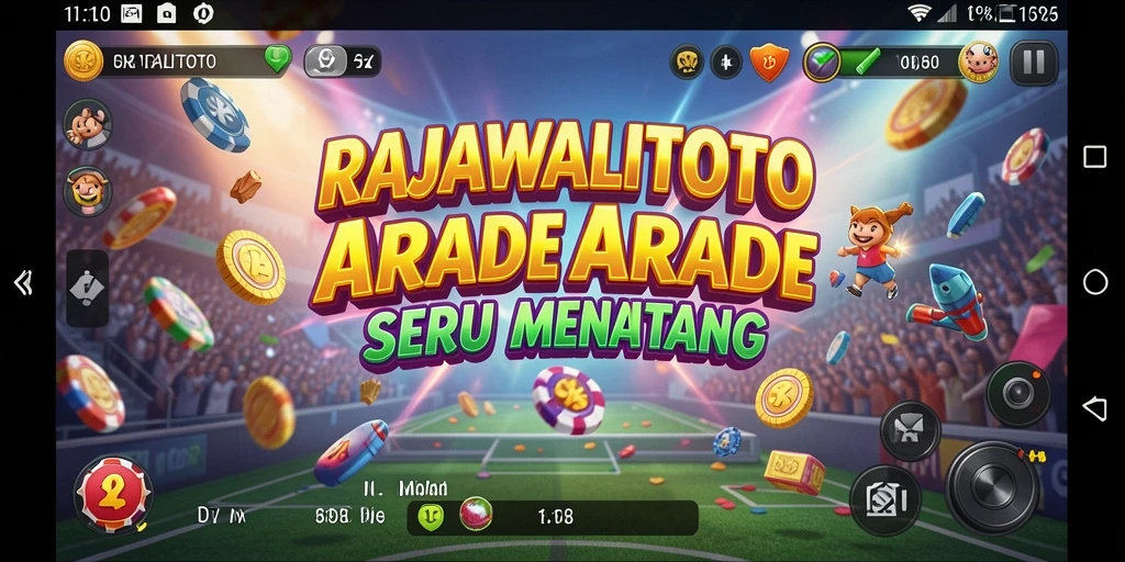 Tampilan gameplay seru dalam RAJAWALITOTO yang menantang pemain.