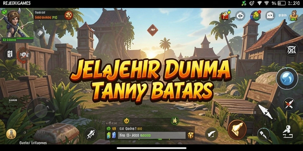 Gameplay menakjubkan dalam dunia Open World REJEKIGAMES.