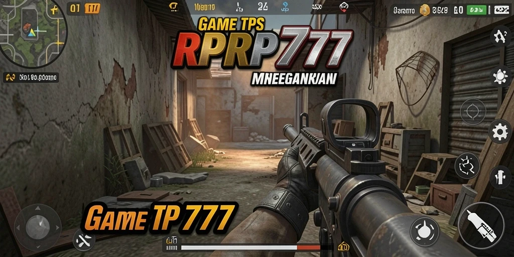 Gameplay RPRP777 yang dinamis dan mendebarkan dalam pertempuran TPS.