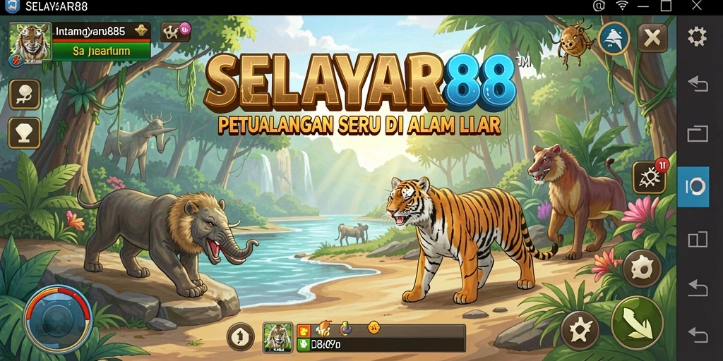 Tampilan gameplay seru dalam petualangan yang menantang.