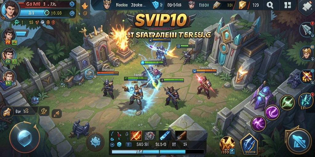 Tampilan utama SVIP10 dengan gameplay SLG yang menarik.