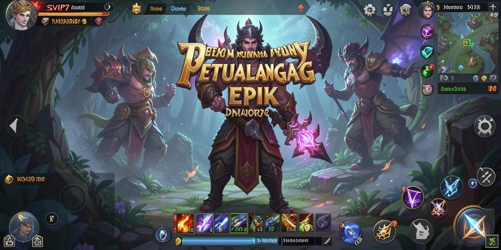 Tangkapan layar gameplay SVIP7 yang menampilkan pertempuran seru di MMORPG.