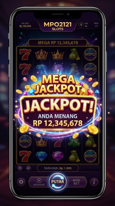 Tampilan utama aplikasi mpo2121 yang ramah pengguna.